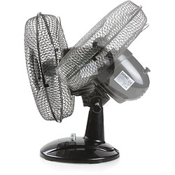 Ventilateur de table 30w 23cm 2 vitesses noir - DO8138 - DOMO pas cher