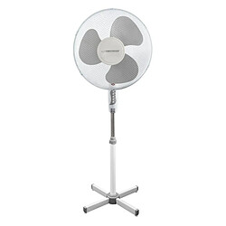 Esperanza EHF001WE Ventilateur sur Pied Ventilateur sur pied - 50W - Blanc et gris - Plastique - Longueur câble 1.5m - Economique