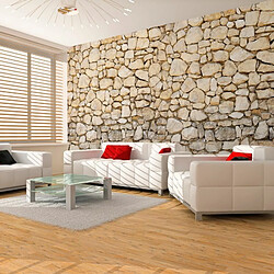 Paris Prix XXL Trompe l'Oeil Pierre Papier peint - Format 270 x 550 cm - Papier intissé - Impression Full HD - Montage facile