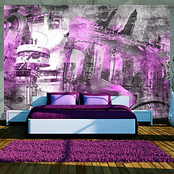 Paris Prix Papier Peint Berlin Collage Papier peint mural - Papier intissé 110 g/m² - Multicolore - Résistant à l'eau et à la saleté - Facile à adapter - Montage simple