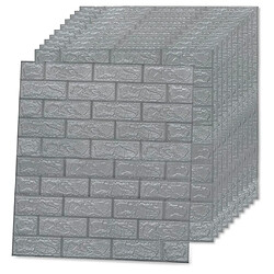 Acheter vidaXL Papier Peint 3D - Anthracite