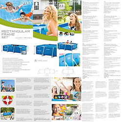 Acheter Intex Rectangular Frame - 220x150x60 cm