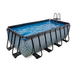 EXIT TOYS Piscine Stone - Grise 400x200x122 cm