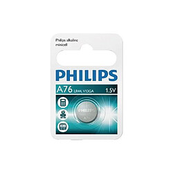 Philips pile bouton alcaline A76