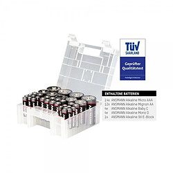 Ansmann 35 pcs Pack