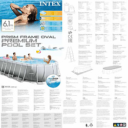 Acheter INTEX Prism Frame Ovale 610x305x122 cm 26798GN