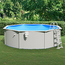 vidaXL Piscine avec échelle 460x120 cm