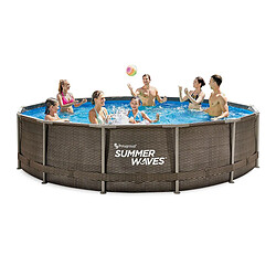Avis Summer Waves Active Frame Rotin - Ø 4,57 x 1,06 m
