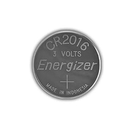 Energizer pile bouton lithium CR2016 - Lot de 2