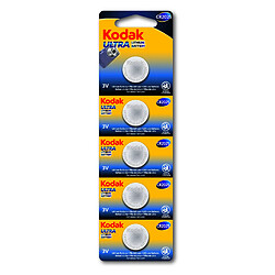 KODAK Pile CR2025 Pile bouton lithium - Pack de 5 - Pour appareils électroniques