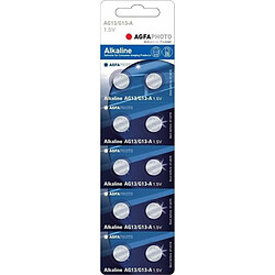 AgfaPhoto Piles Bouton LR44 - Lot de 10