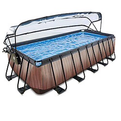 EXIT TOYS EXIT Stone Piscine Rectangulaire - 540x250x122 cm
