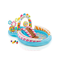 Intex Aire de Jeux Gonflable Royaume des Bonbons