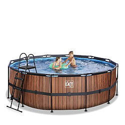 EXIT TOYS EXIT Stone Piscine Ronde - 427x122 cm