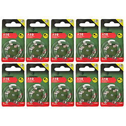 Visiodirect piles auditives zinc air A10