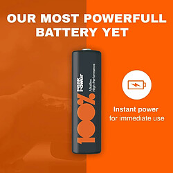 Acheter 100% PeakPower Piles AA - Lot de 20