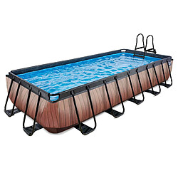 EXIT TOYS EXIT Stone Piscine Rectangulaire - 540x250x100 cm