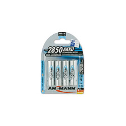 Ansmann Pies rechargeables Mignon AA HR6 4 pcs 2850 mAh 