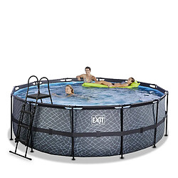 EXIT TOYS EXIT Stone Piscine Ronde - 427x122 cm