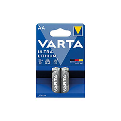 Varta piles lithium AA LR6 - Lot de 2