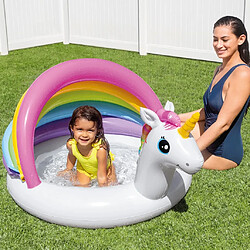Intex Piscine bébé Licorne - 127x102x69 cm