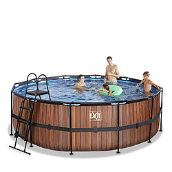 EXIT TOYS EXIT Stone Piscine Ronde - 427x122 cm
