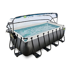 EXIT TOYS EXIT Stone Piscine Rectangulaire - 400x200x122 cm