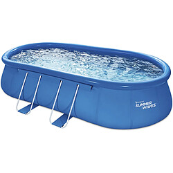 HABITAT ET JARDIN Piscine autoportante - 6.10 x 3.66 x 1.22 m