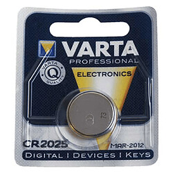 Avis Varta CR2025 3.0V Lithium Pile Bouton