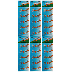 Visiodirect Piles bouton AG6 LR920 1,5 V - Lot de 60