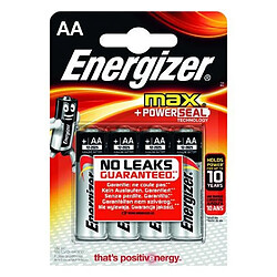 Blister 4 piles LR06 Energizer Max