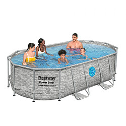 BESTWAY Piscine Power Steel Swim Vista - 4,27 x 2,50 x 1,00 m