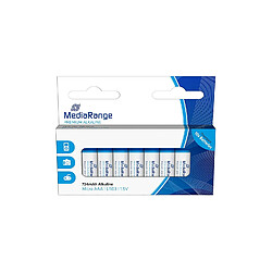Mediarange piles alcalines AAA LR03 - lot de 10