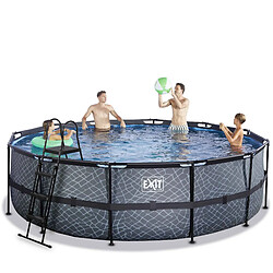 EXIT TOYS EXIT Stone Piscine Ronde - 488x122 cm