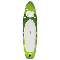 Avis VidaXL Ensemble de planche SUP gonflable Vert