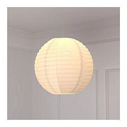 Atmosphera Lanterne Boule - Diam. 60 cm. - Blanc pas cher