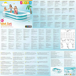 Acheter Intex Piscine Rectangulaire Family