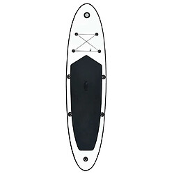Avis VidaXL Planche SUP gonflable - Noir/Blanc