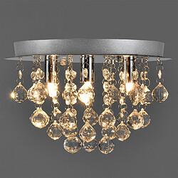 Avis Lux.Pro Lux_pro Plafonnier métal rond - Chromé