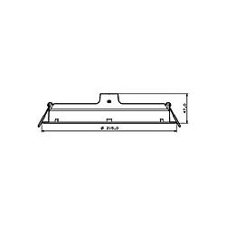 Philips Downlight LED Slim Meson - Blanc pas cher
