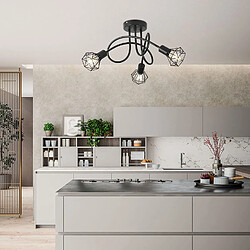 Besta Plafonnier Industriel 3 Spots