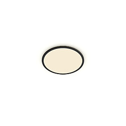 Philips Hue Plafonnier LED Extra-Plat IP44 18W Variation par Paliers 3 Niveaux CL550 Noir