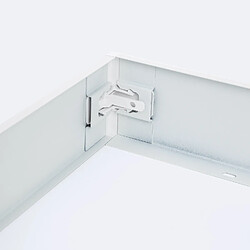 Ledkia Kit en Saillie pour Panneaux 60x60 cm - Blanc