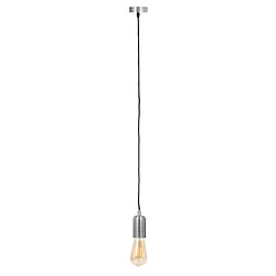 The Home Deco Factory Suspension ampoule Indus - H. 100 cm - Gris