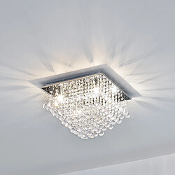 Acheter Lux.Pro Lux_pro Plafonnier design London - Blanc chrome