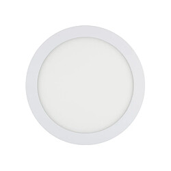 Ledkia - Dalle LED Ronde SuperSlim Blanc froid