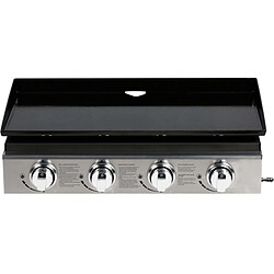 Habitat Et Jardin Plancha Presto 4 - 4 Brûleurs - 9.7kW - Gris