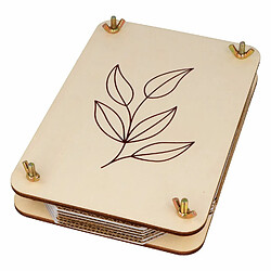 ARTEMIO Herbier en Bois - Naturel