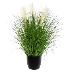 Atmosphera Bunch Herbe en Pot Plastique