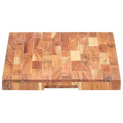Avis vidaXL Planche à découper Bois d'acacia - 50x35 cm